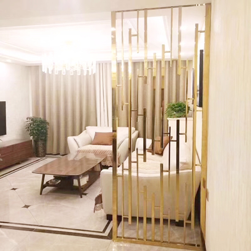 酒店不銹鋼屏風隔斷