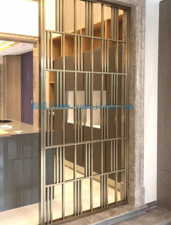 室內不銹鋼屏風