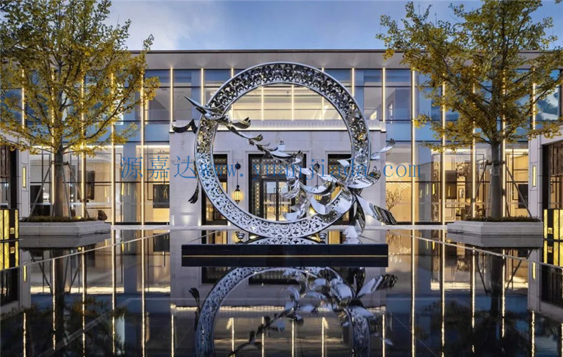 不銹鋼園藝雕塑