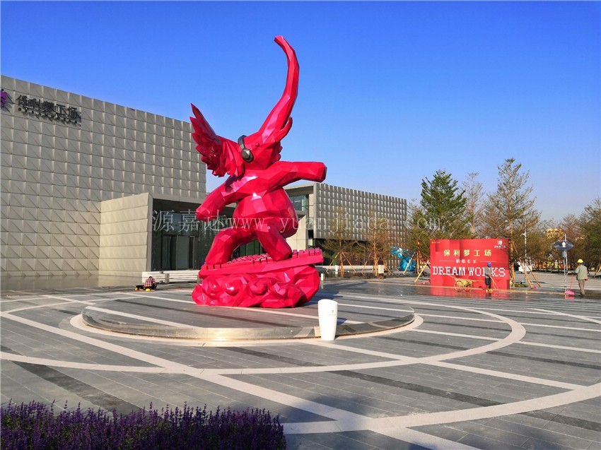 不銹鋼大象雕塑 不銹鋼大象雕塑